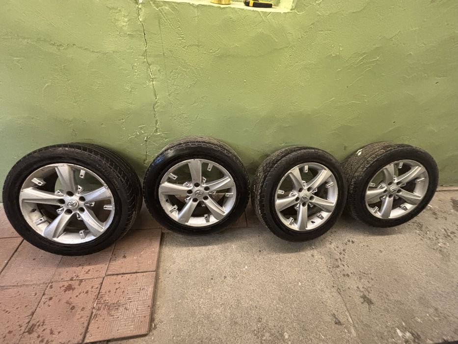 Шина + титановые диски