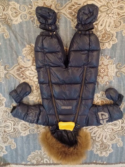 Комбинезон зимний трансформер детский