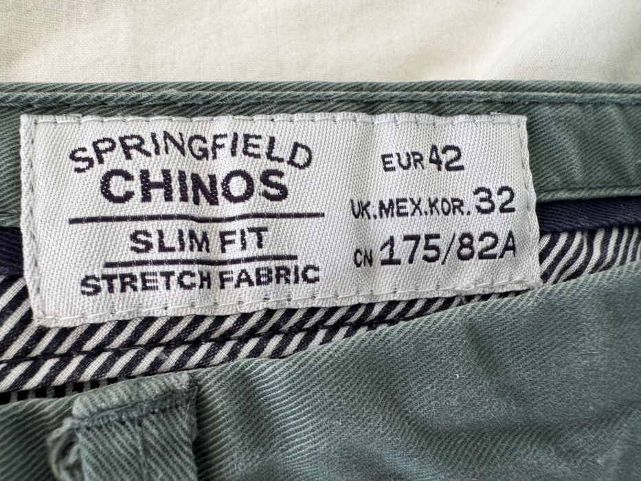 Springfield панталони 2 чифта, един чифт къси панталони Denim