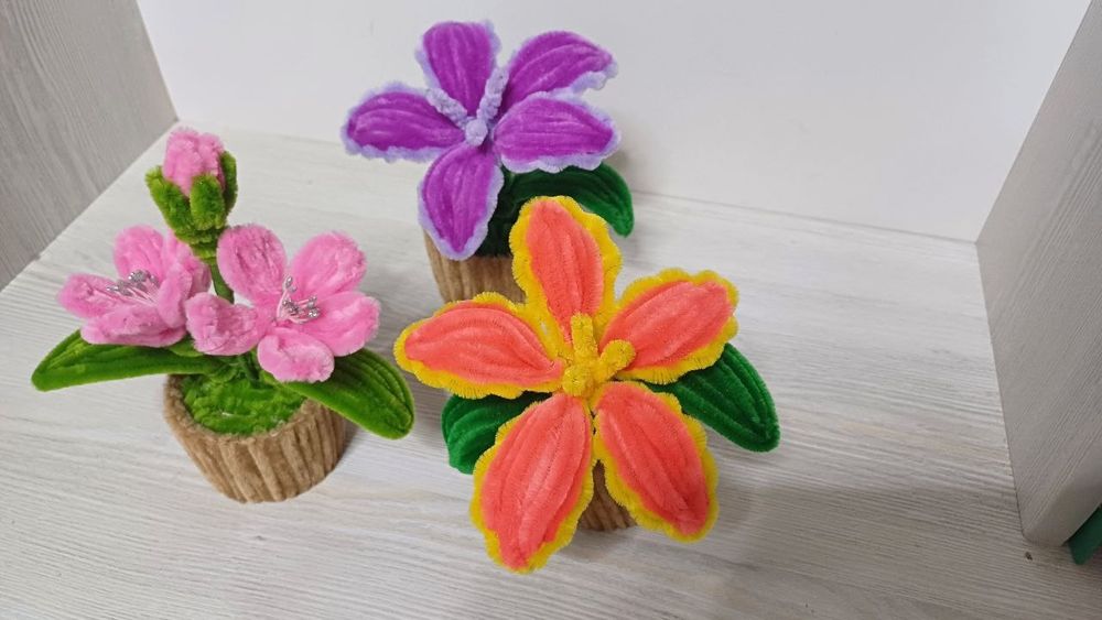 Sunʼiy gul. Qoʻl mehnati