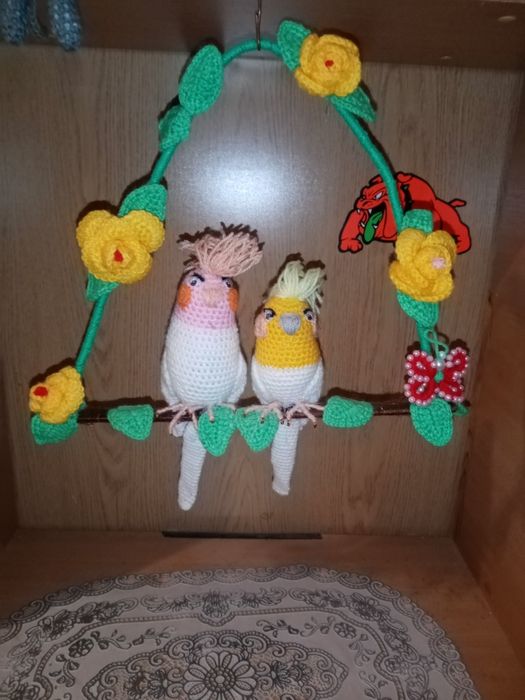 Ручная работа, вязаные игрушки