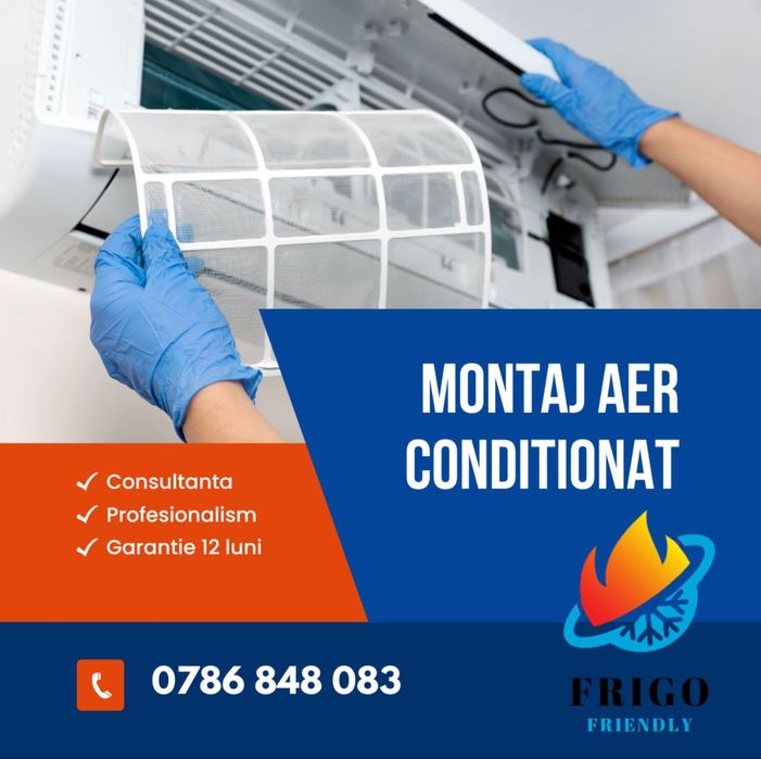 Montaj / instalare aer conditionat