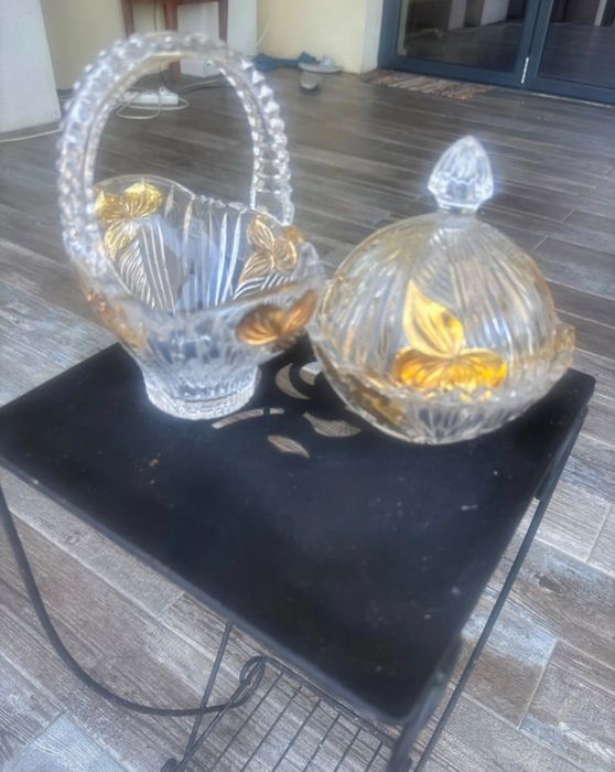 Set bomboniere cristal