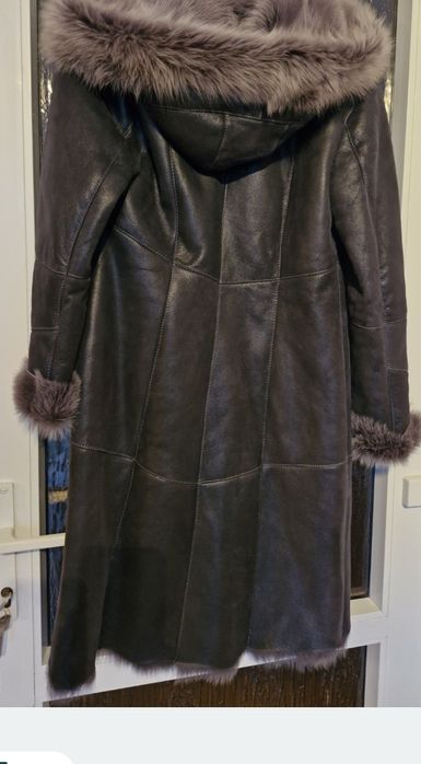 Palton din blana naturala L