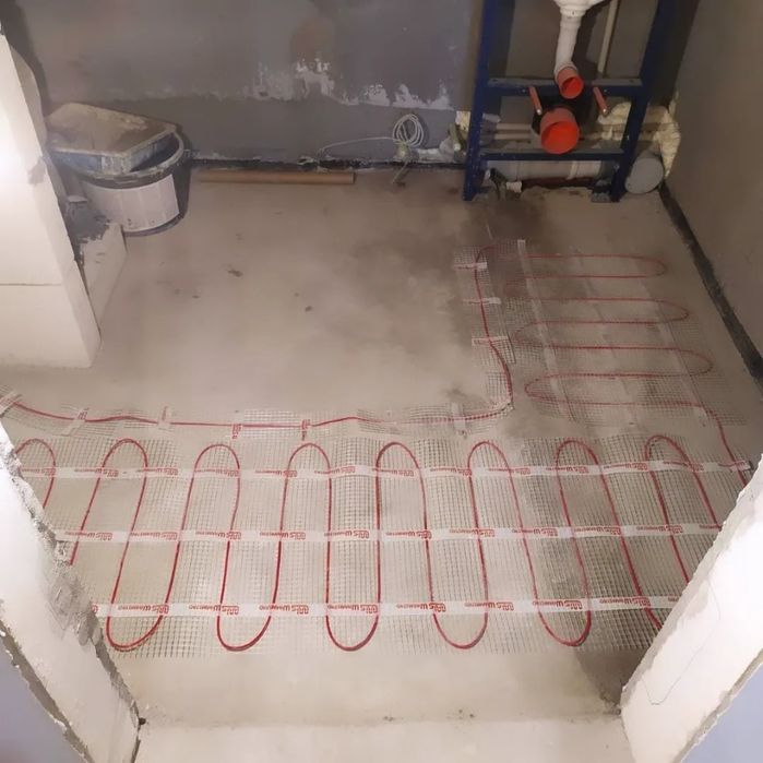 Теплый пол под керамогранит и ламинат