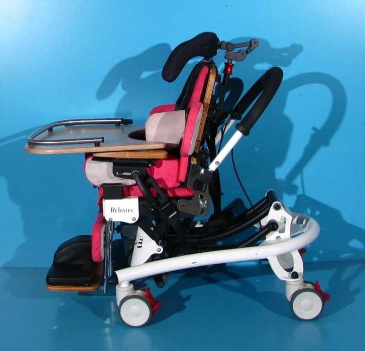 Scaun pozitionare cu roti pentru copii cu handicap Rehatec