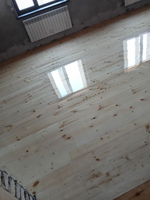 Шлифовка и укладка полов