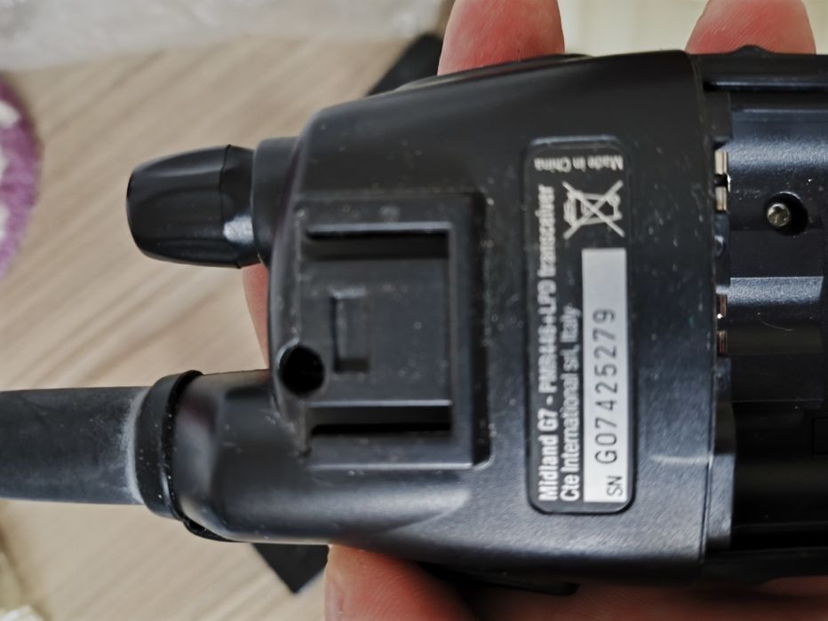 Рация Midland G7 PMR446+LPD