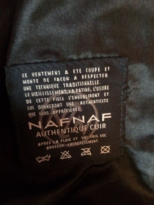 Jacheta piele Naf Naf