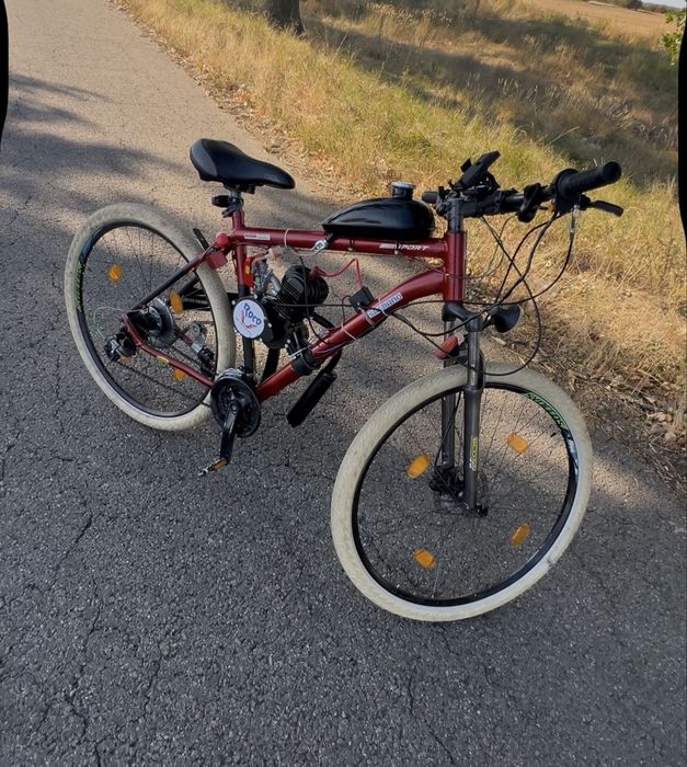bicicleta Kross cu motor