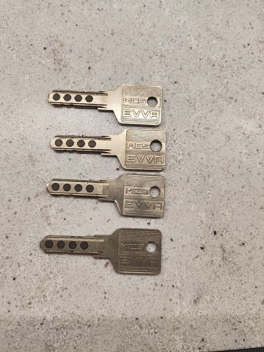 High security секретен патрон Evva MCS/3KS/ DPI; ABLOY PROTEC; KABA Expert