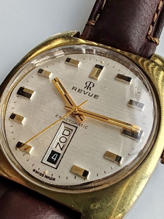 Ceas Revue Automatic Calendar 36 mm Funcționează Impecabil!