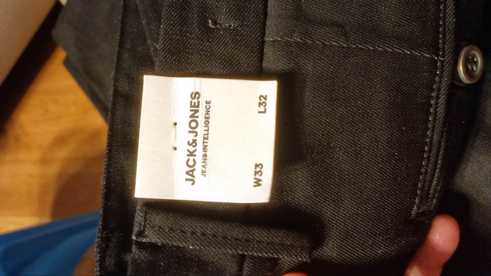 Blugi Jack&Jones W33xL.32 elastici ,slim bleumarin