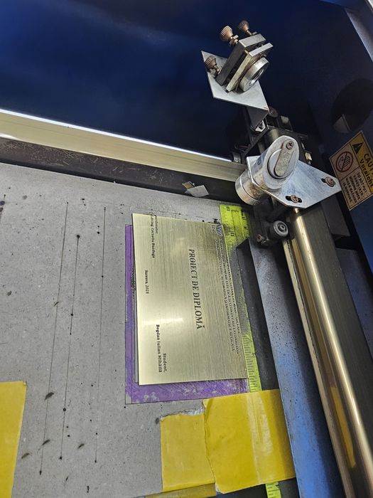 Masina de gravat  k40 (laser co2 40w)