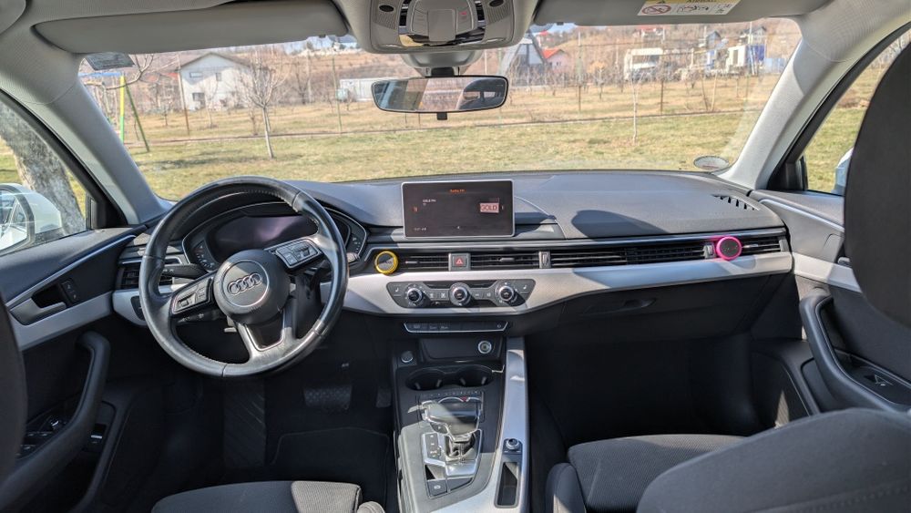 Audi A4 B9 2.0 TDI 190 CP • Automată • 2018  Virtual Cockpit KeylessGo