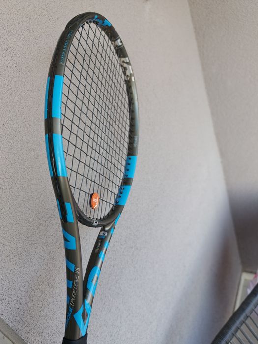 Babolat pure drive 98 vs 16x19 грип 3