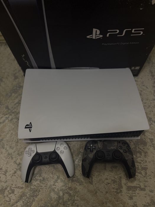 PS5. 700 игр. 2 джойстика. Коробка. PlayStation 5. Пс5. Плейстейшен 5