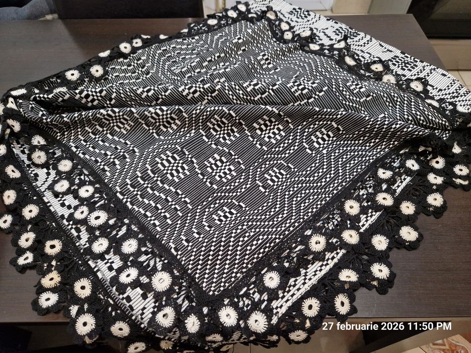 Fețe de masă țesute,tradiționale,Transilvania