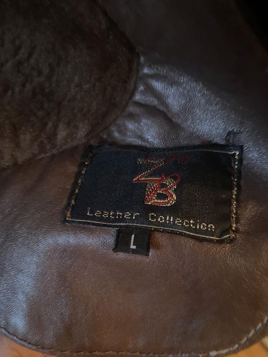 Дамски кожух Zlatna Belka Агнешка кожа с богата яка от лисица.