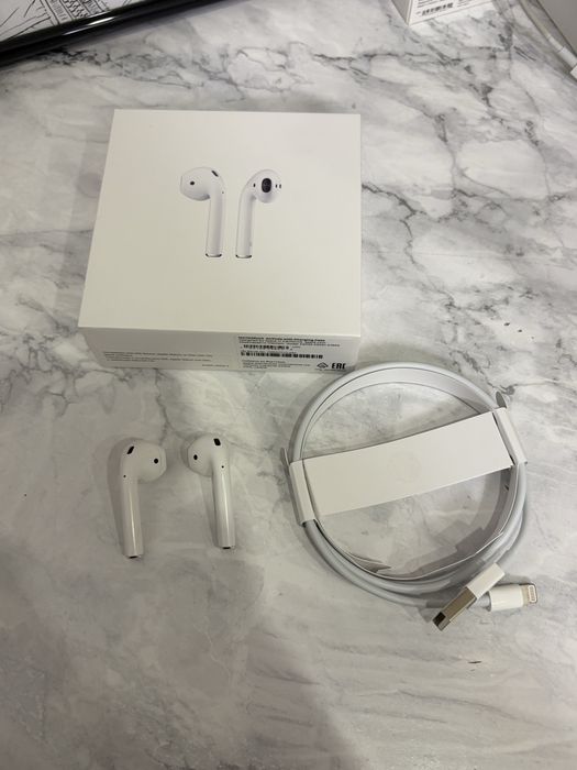 Наушники airpods 2 без кейса