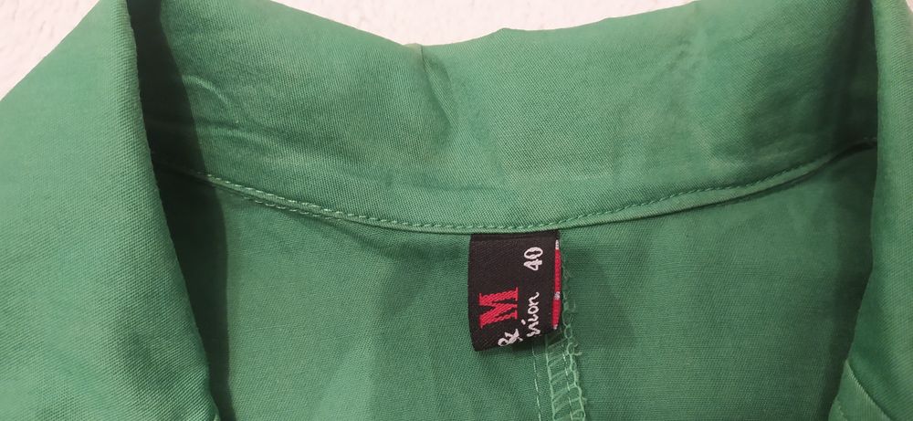 Sacou femei, cu mânecă scurtă, mărimea 40 , culoare verde