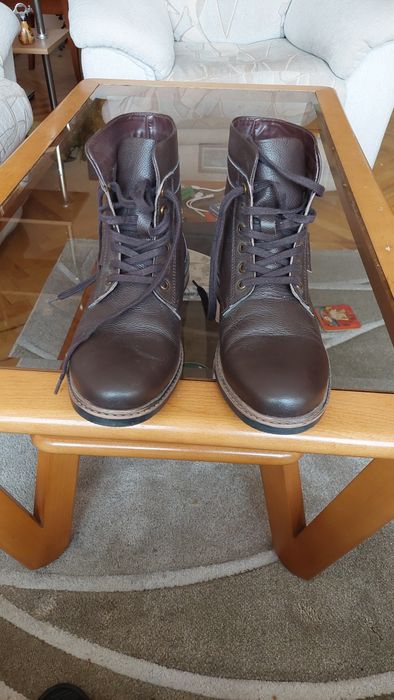 Кожени боти от естествена кожа