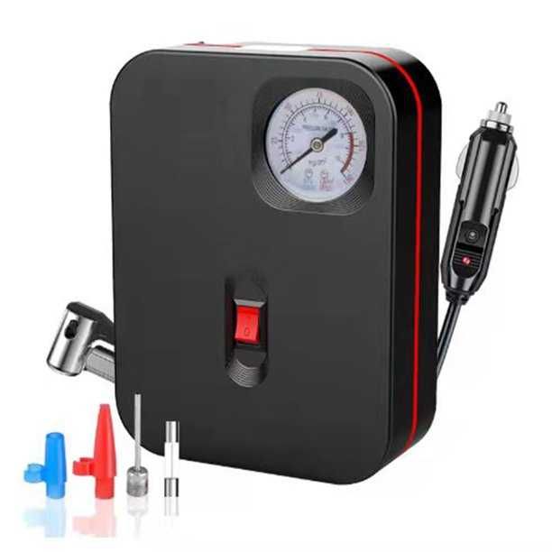 Преносим мини автомобилен компресор за гуми 12V 100W 150PSI