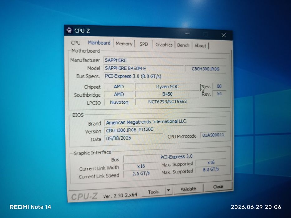 Ryzen 5500 / 16gb / B450