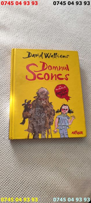 carte carti domnul sconcs David Walliams
