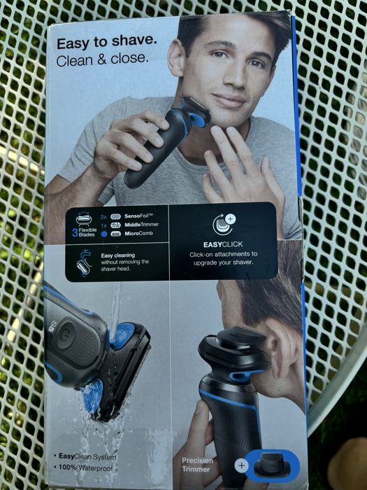 Aparat de ras electric Braun Series 5 50-B1200s Wet&Dry, EasyClean