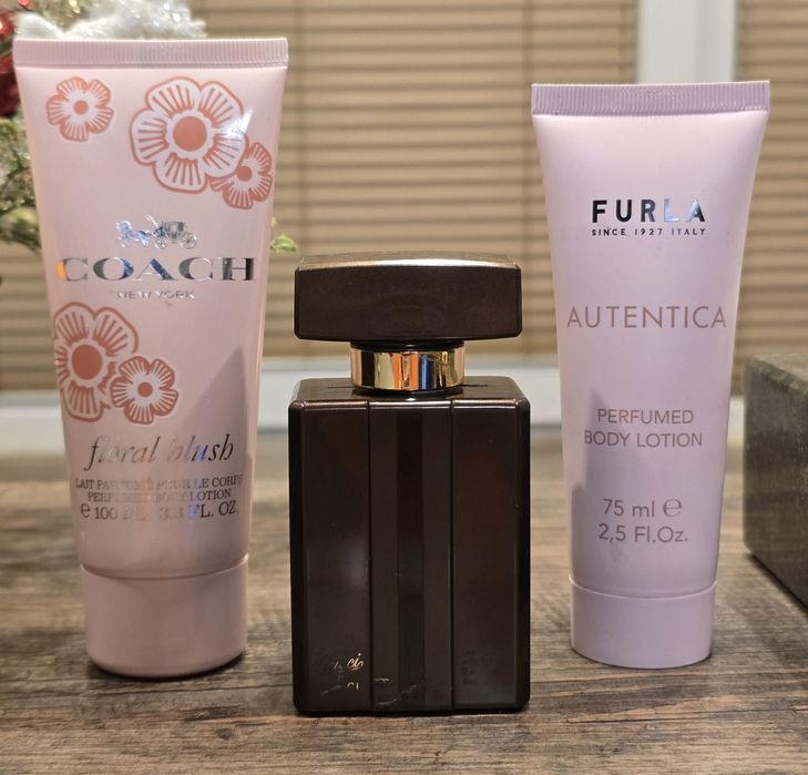 Парфюмни боди лосиони Coach, Gucci и Furla