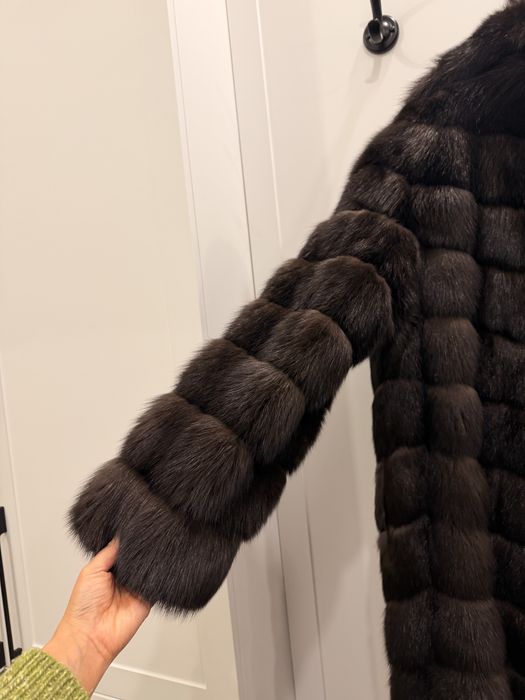 продам премиум шубу соболь седина 3