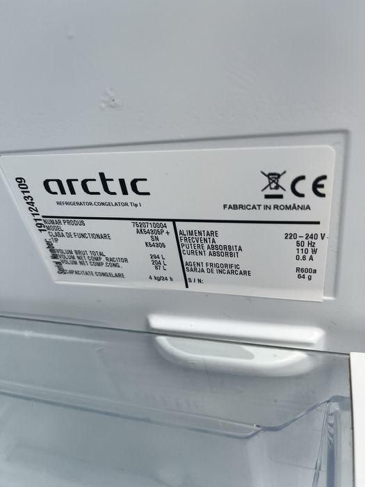 Combina figorifuca Arctic 294l