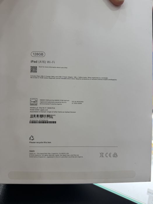 iPad 11 A16 128GB 100%