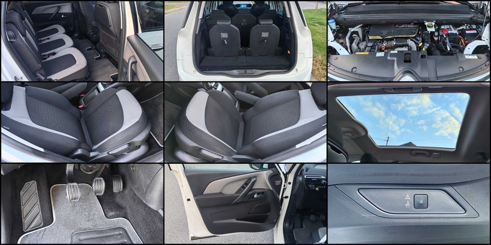 Citroen C4 Grand Picasso, Panoramic, Camera, 7 locuri, Navi, Euro 6