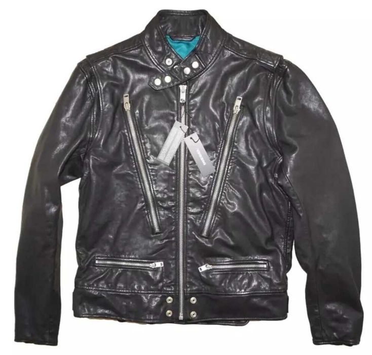 Geaca iarna piele naturala Diesel Koji2 masura L XL