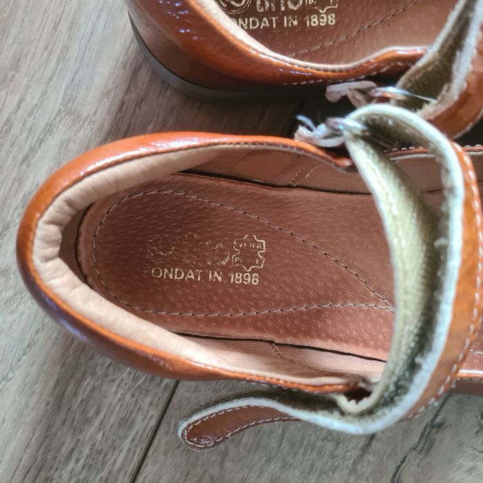 Balerini mary jane, piele, 34