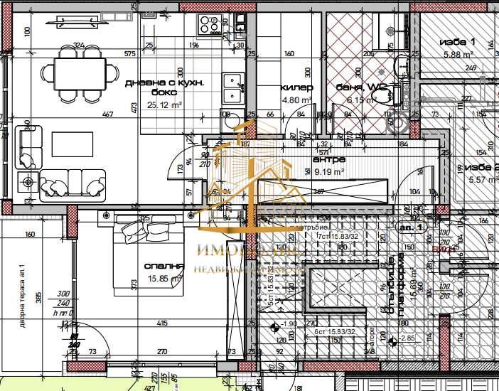 Продава се Двустаен апартамент в Варна, м-т Зеленика - 134 кв.м за 1530 €/кв.м - Снимка #2