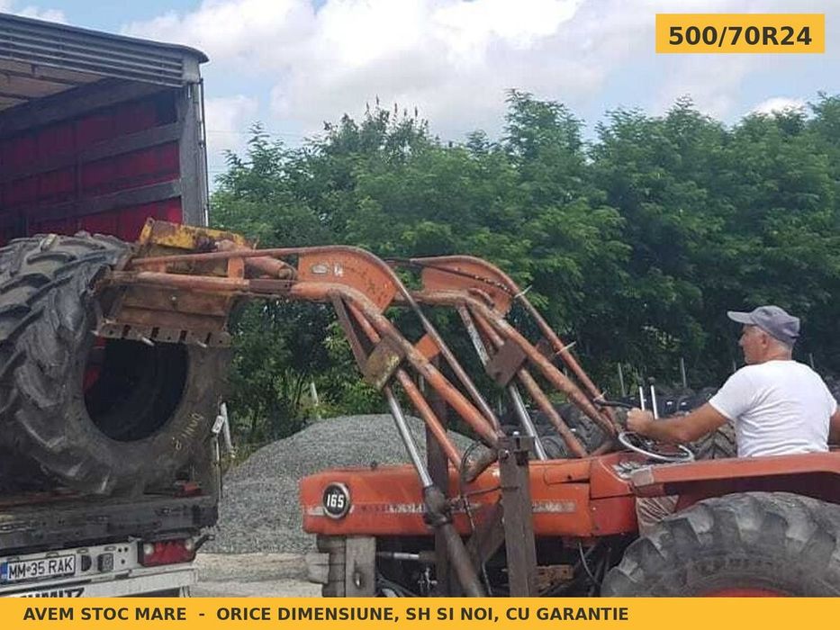 Anvelope Cauciucuri 500/70R24 500/70 R24 500/70-24 5007024 Galaxy Buldo Miniincarcator si Industrial Utilaje Agricole SH Second Hand IEFTIN Stoc Real