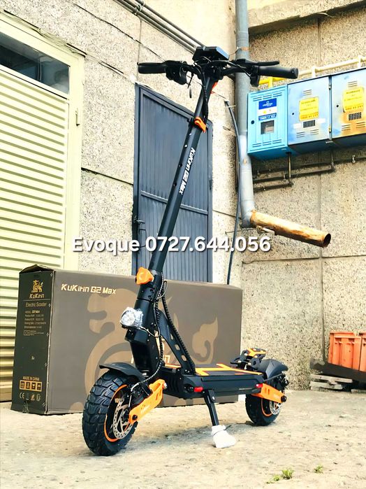 Trotineta electrica KUKIRIN G2 MAX NOUA 1000 wati 21A 100 km autonomie