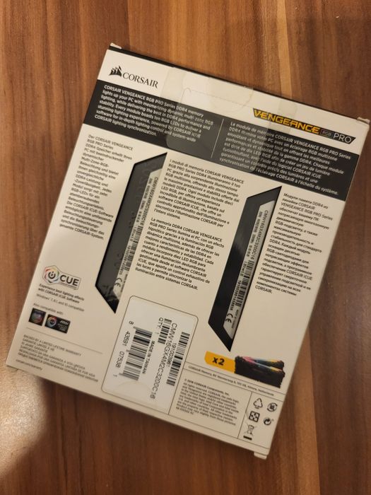 Memorii Corsair Vengeance RGB Pro 16gb DDR4 3200mhz