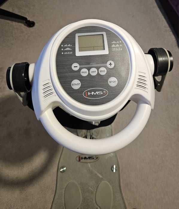 Aparat vibromasaj HMS, 3 curele incluse, greutate utilizator 120 kg