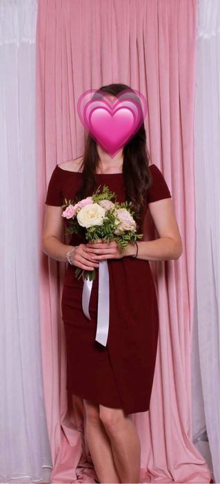 Rochie de nuntă Janice burgundy