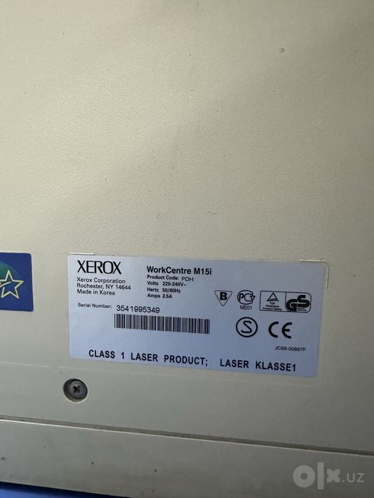 Принтер МФУ Xerox WorkCentre M15i Кореа б/у