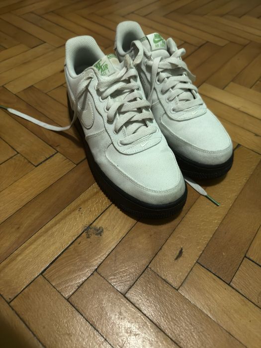 Nike Air Force 1 Low Canvas Sea Glass Black