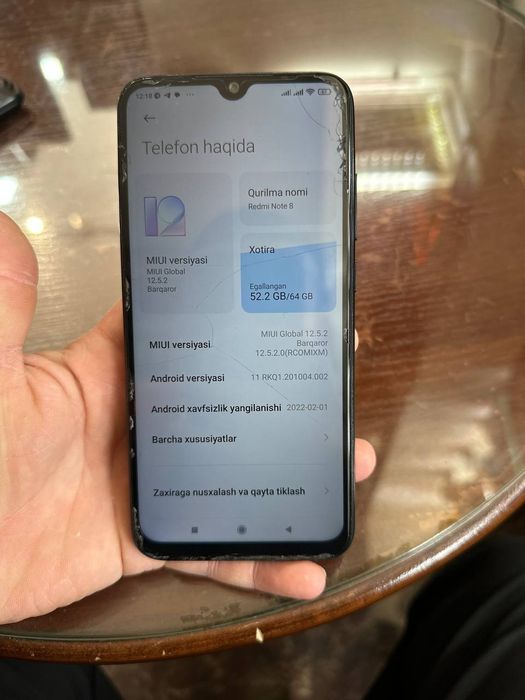 Redmi note 8 64 tali