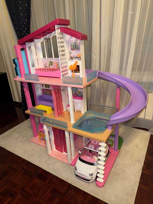 Барби Къща на мечтите / Barbie Dream House с подарък Барби кола