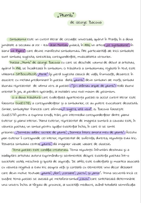 Materiale bacalaureat romana