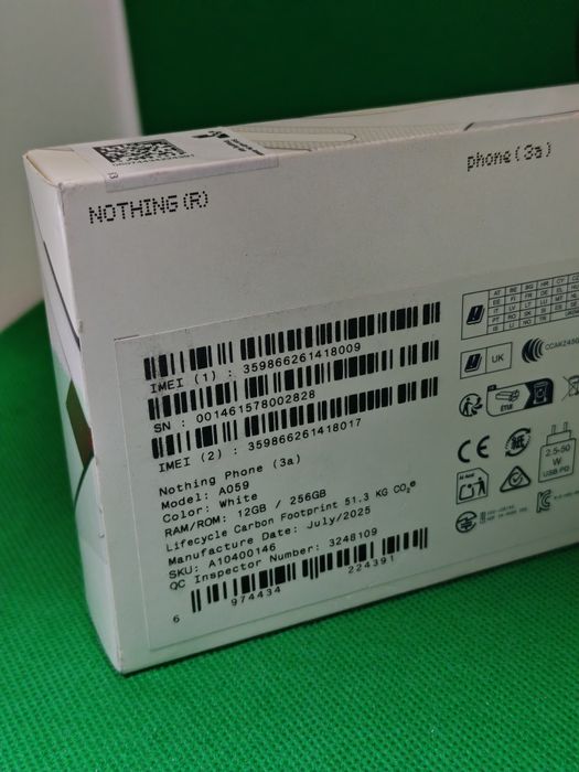 Nothing Phone 3a Nou 256GB * Garantie *