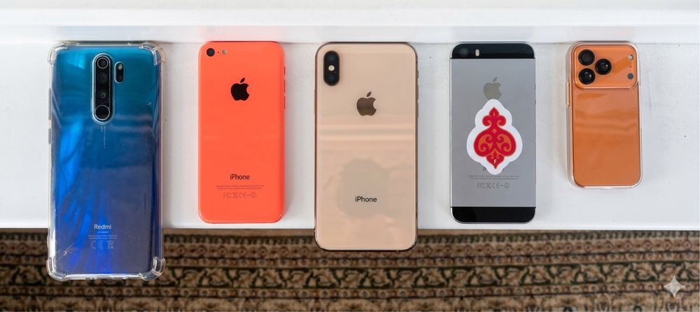 Телефоны Apple одним лотом